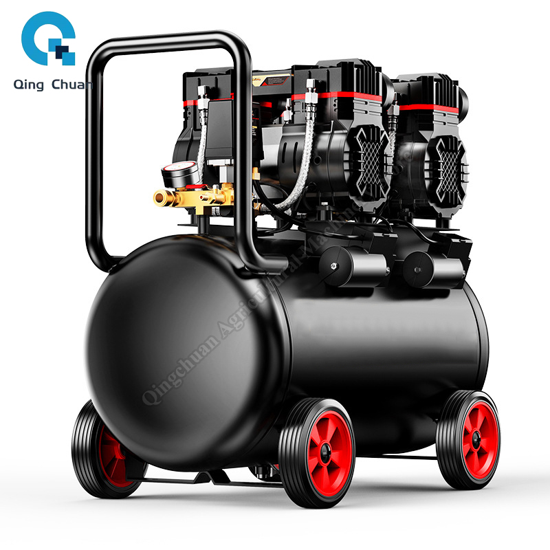 Air Pump Silent - Air Compressor Small 220V 40L Industrial