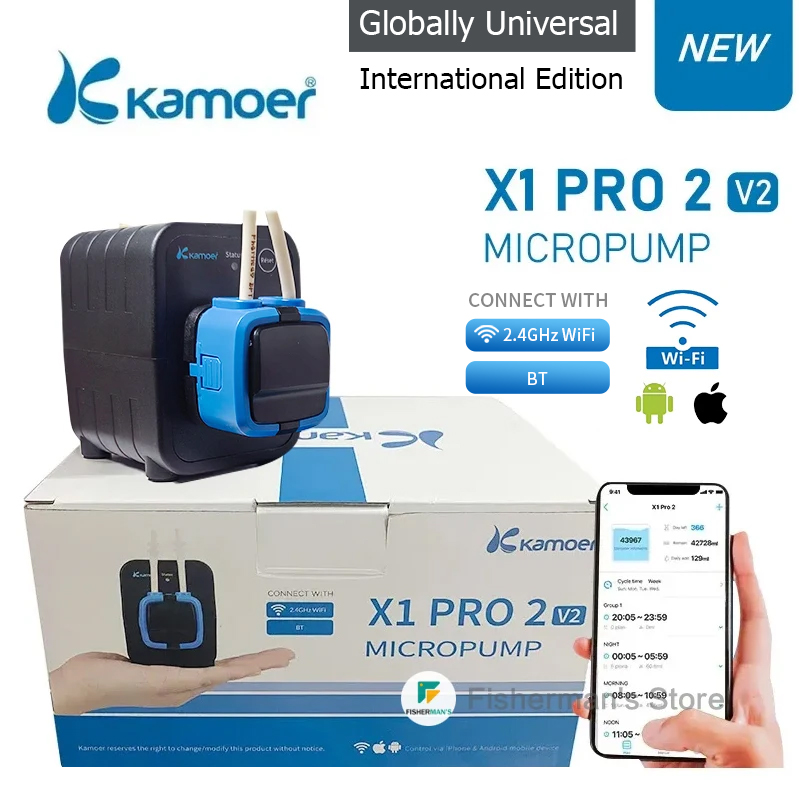 Aquarium Fish Care - Kamoer X1 PRO 2 V2 WiFi