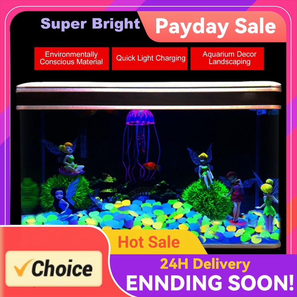Aquarium Fish That Glow In The Dark - 200/400/600/1000pcs Glow In The Dark Rocks