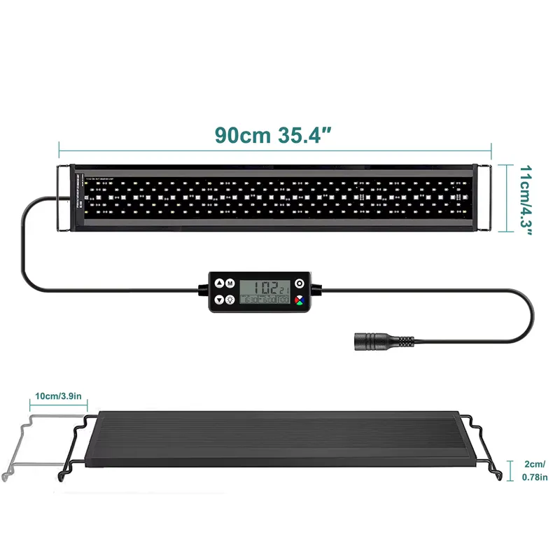 Aquarium Fish Light - SIROKA SRK-YFT 90 cm Full Spectrum