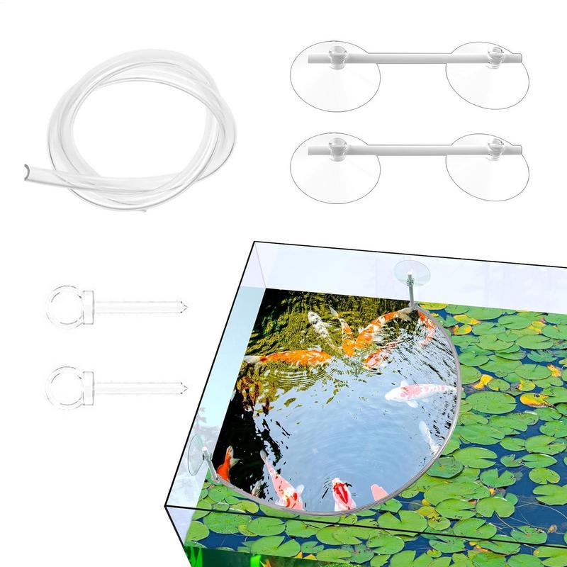 Aquarium Fish Food - Floating Plant Corral Fish Feeding Ring
