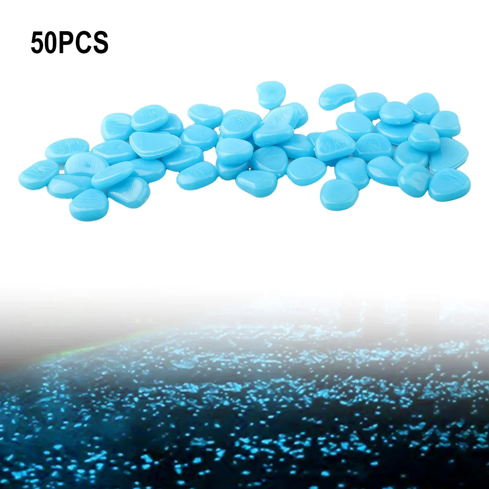 50PCS/Set Glow In The Dark Peb - Aquarium Fish That Glow In The Dark review and price