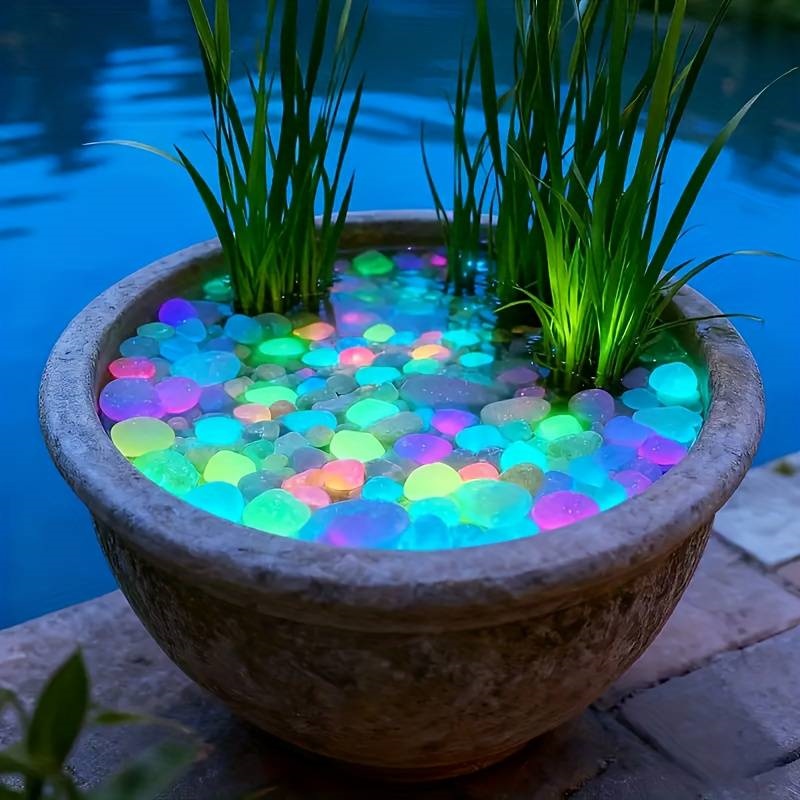 200Pcs Glow in the Dark Garden - Aquarium Fish That Glow In The Dark review and price