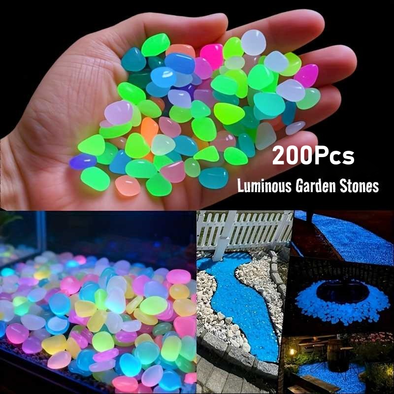 200Pcs Glow in the Dark Garden - Aquarium Fish That Glow In The Dark review and price
