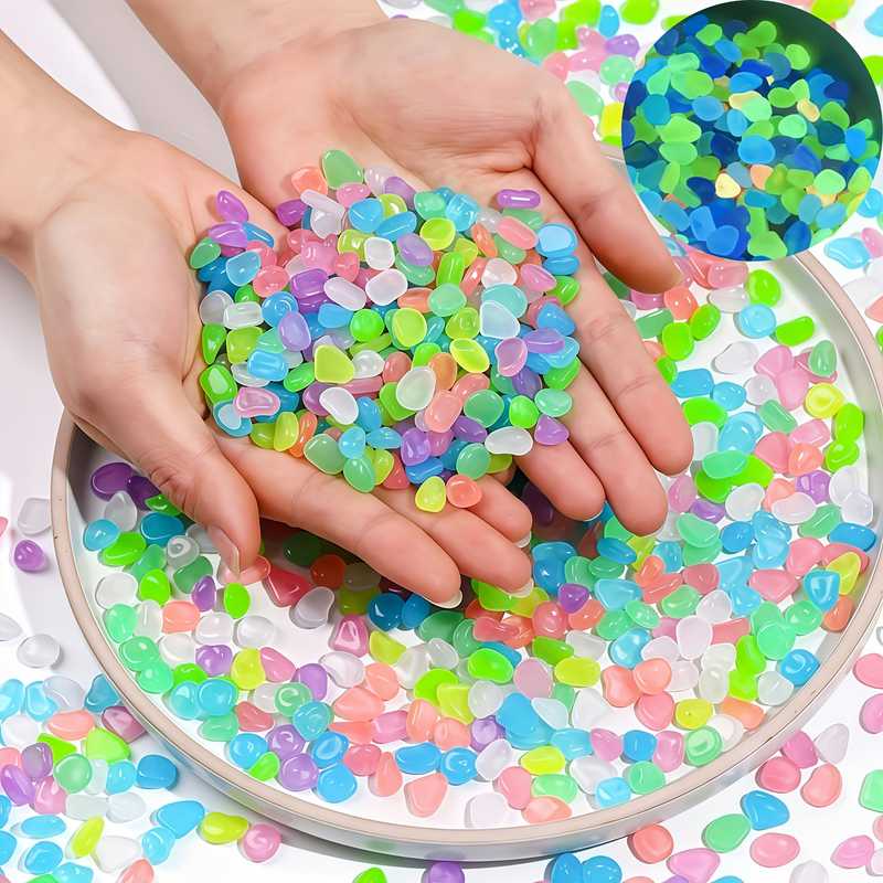 200Pcs Glow in the Dark Garden - Aquarium Fish That Glow In The Dark review and price
