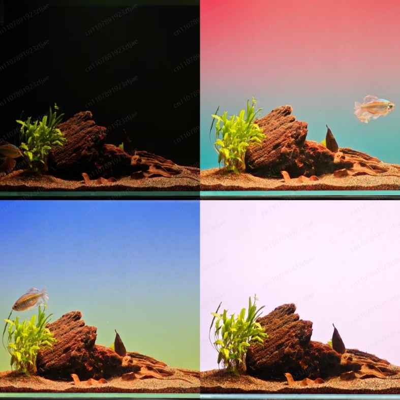 Black Acrylic Aquarium Backgro - Aquarium Fish Light review and price