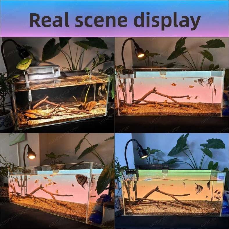 Black Acrylic Aquarium Backgro - Aquarium Fish Light review and price