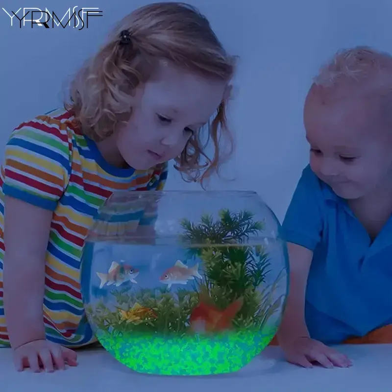 1000pcs 3-5mm Luminous Sand Gl - Aquarium Fish That Glow In The Dark review and price