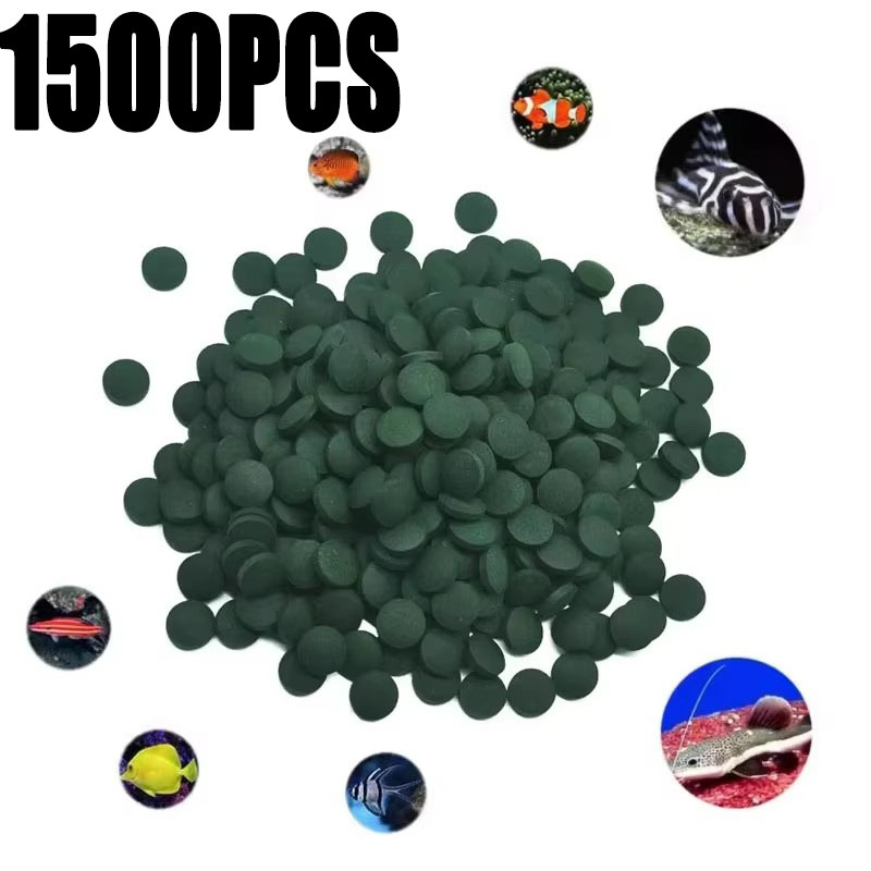 100-1500Pcs High-Purity Spirul - Aquarium Fish Food review and price