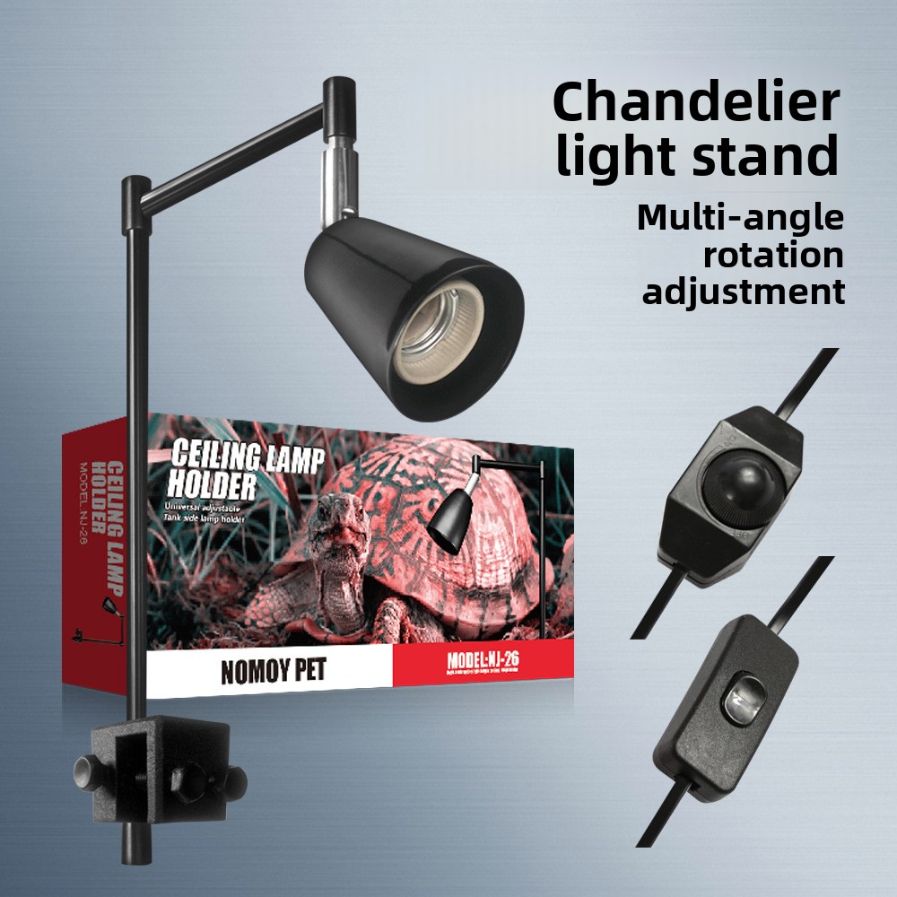 NOMOY Reptile Lamp Stand with  - Aquarium Fish Light review and price