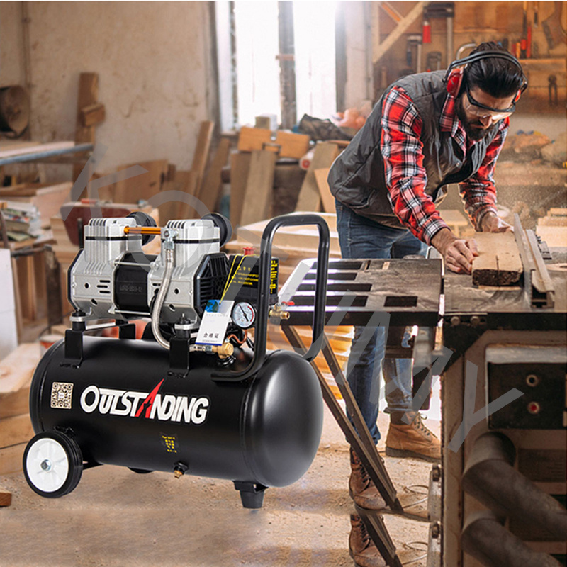 220V Small Air Compressor Oil- - Air Pump Silent review and price