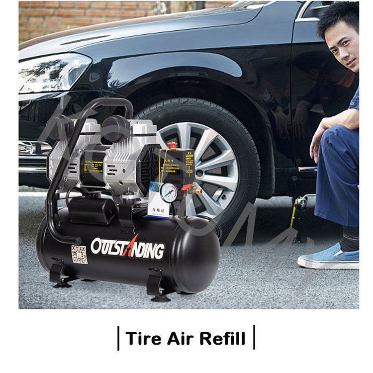 220V Small Air Compressor Oil- - Air Pump Silent review and price